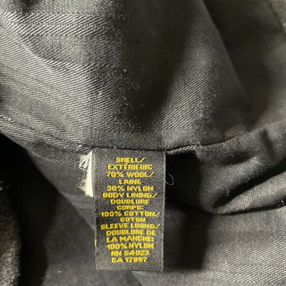 Old Navy Mens Gray Long Sleeve Full Zip Pockets Wool Blend Modern Jacket Sz 2XL - Picture 4 of 8